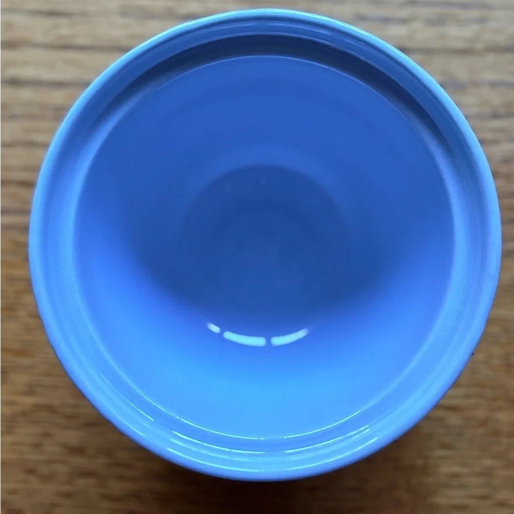 Skytone by Homer Laughlin small blue bowl- made in USA- 1940’s-1950’s
